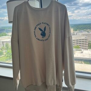 Playboy x Missguided Relaxed Fit Sweater Track & Field Edition